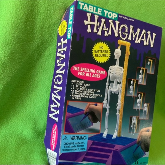 Vintage Randtoy Table Top Hangman Spelling Game - Picture 8 of 8